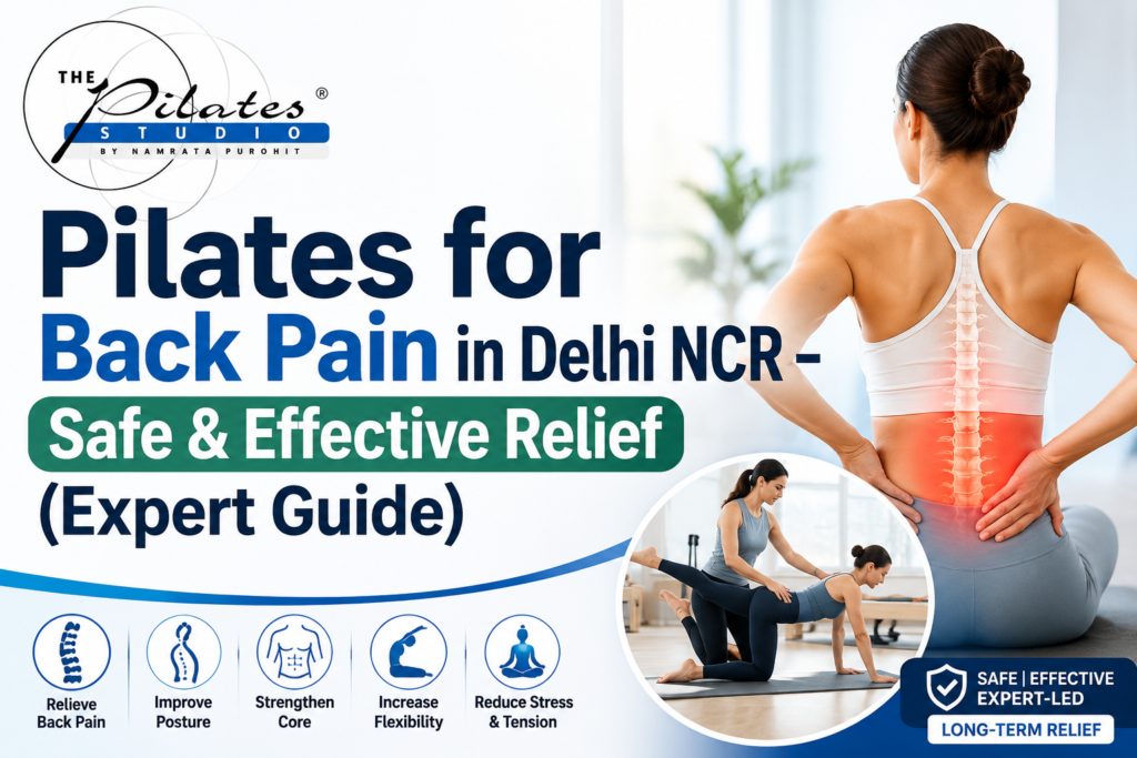 Pilate for back pain in Delhi NCR